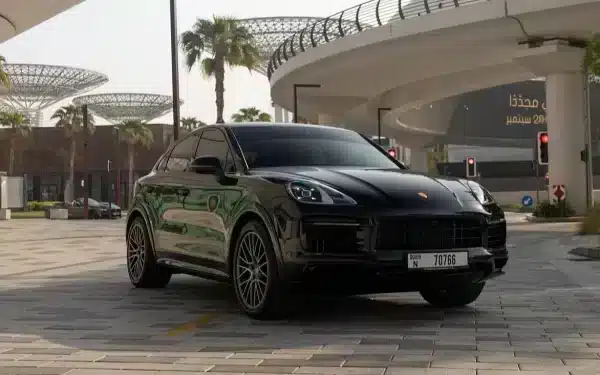 Rent Porsche Cayenne coupe S (Black), 2022 in Dubai