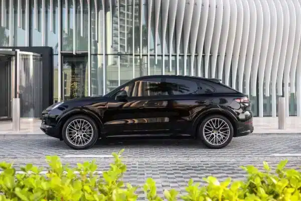 Rent Porsche Cayenne coupe S (Black), 2022 in Dubai - Image 2