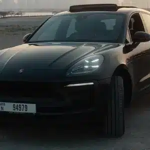 Rent Porsche Macan Platinum (Black), 2022 in Dubai