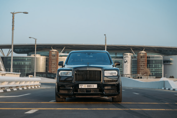 Rent Rolls Royce Cullinan (Black), 2020 in Dubai - Image 2