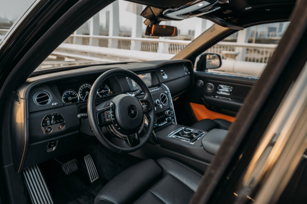 Rent Rolls Royce Cullinan (Black), 2020 in Dubai - Image 8
