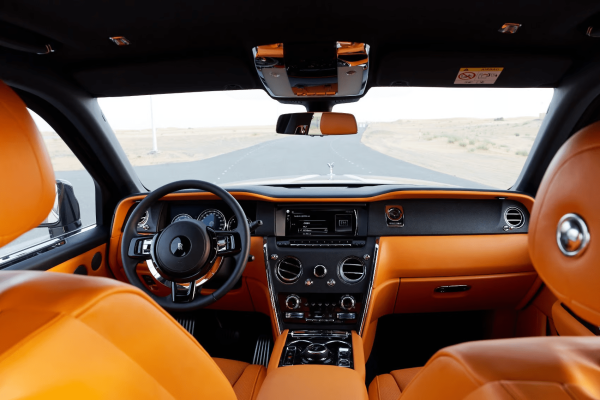 Rent Rolls Royce Cullinan (Black), 2023 in Dubai - Image 5