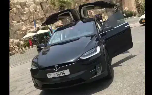 Rent Tesla Model X (Black), 2017 in Dubai