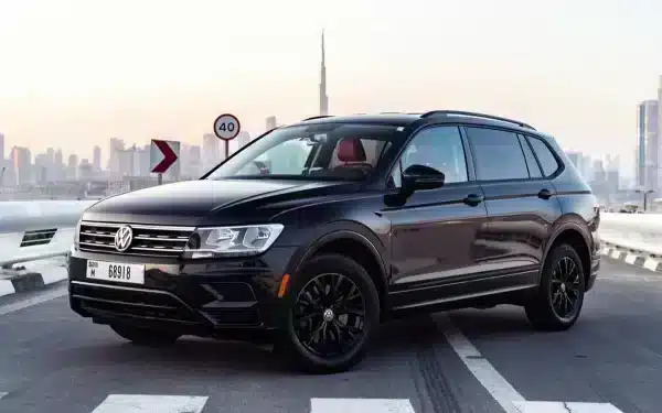 Rent Volkswagen Tiguan (Black), 2021 in Dubai