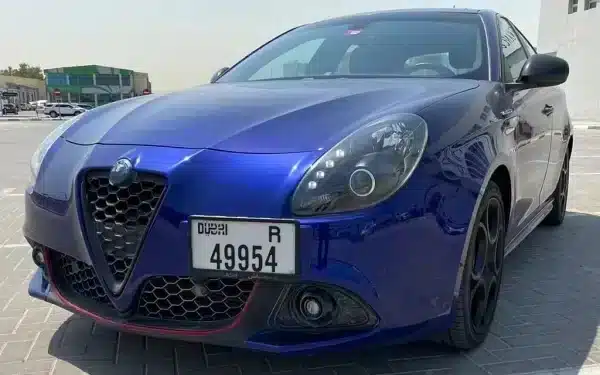 Rent Alfa Romeo Giulietta (Blue), 2020 in Dubai