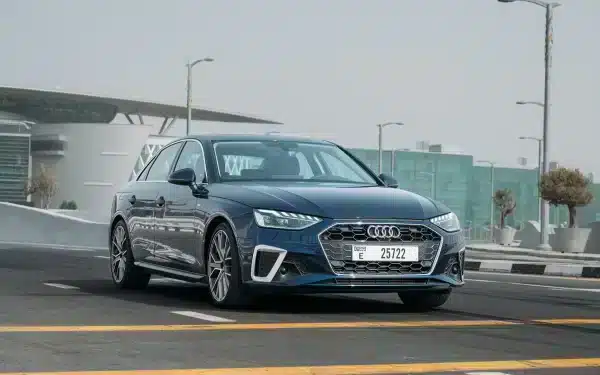 Rent Audi A4 (Blue), 2022 in Dubai
