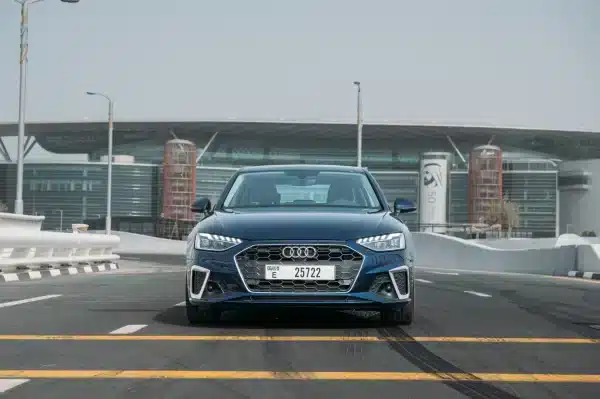 Rent Audi A4 (Blue), 2022 in Dubai - Image 2