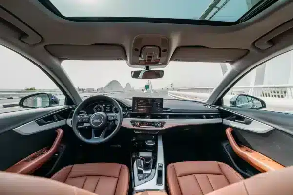 Rent Audi A4 (Blue), 2022 in Dubai - Image 4