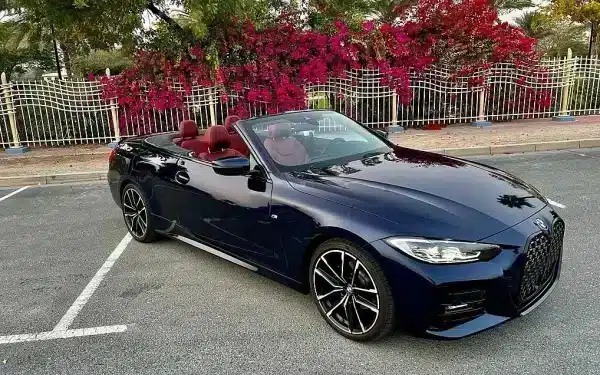 Rent BMW 420 (Blue), 2022 in Dubai