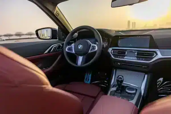 Rent BMW 420 (Blue), 2022 in Dubai - Image 2