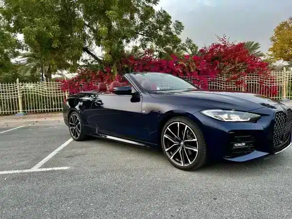 Rent BMW 420 (Blue), 2022 in Dubai - Image 3