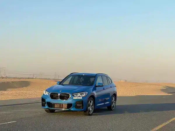 Rent BMW X1 (Blue), 2020 in Dubai - Image 2