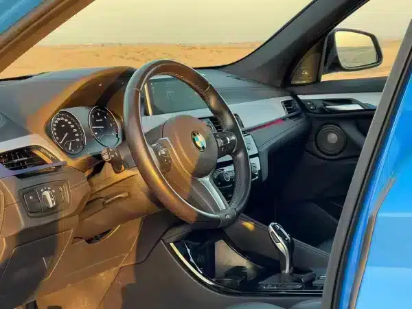Rent BMW X1 (Blue), 2020 in Dubai - Image 3