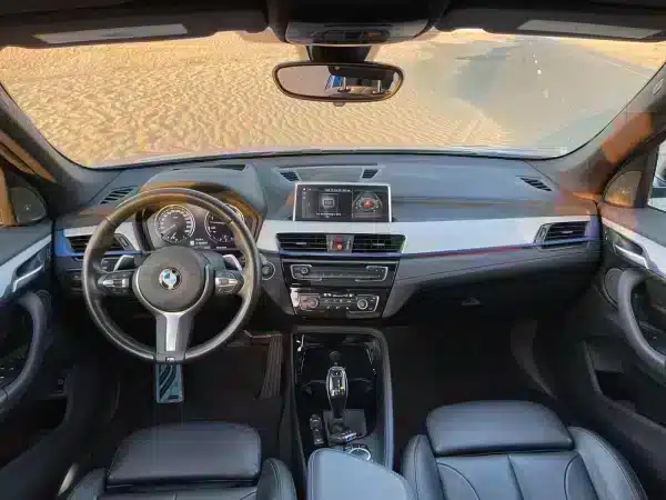 Rent BMW X1 (Blue), 2020 in Dubai - Image 4