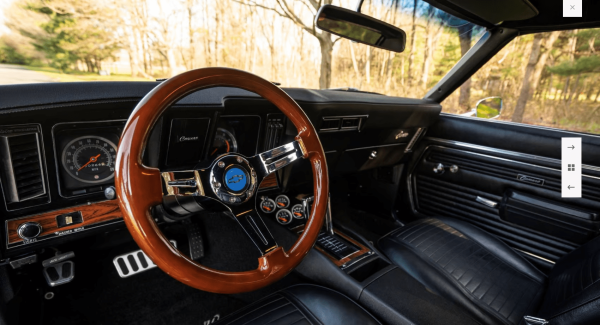 Rent Chevrolet Camaro (Blue), 1969 in Dubai - Image 2