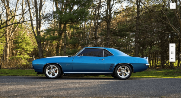 Rent Chevrolet Camaro (Blue), 1969 in Dubai - Image 8