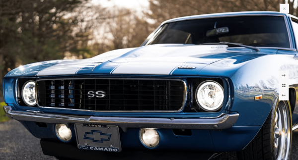 Rent Chevrolet Camaro (Blue), 1969 in Dubai - Image 7
