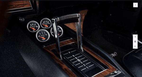 Rent Chevrolet Camaro (Blue), 1969 in Dubai - Image 3