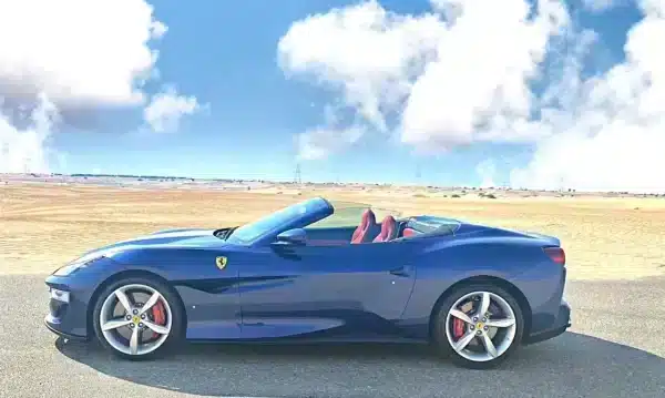 Rent Ferrari Portofino Rosso (Blue), 2020 in Dubai - Image 2