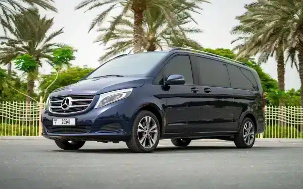 Rent Mercedes V250 (Blue), 2019 in Dubai