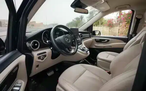 Rent Mercedes V250 (Blue), 2019 in Dubai - Image 6