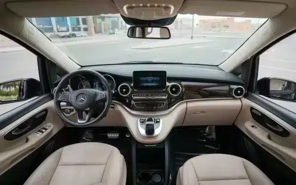 Rent Mercedes V250 (Blue), 2019 in Dubai - Image 5