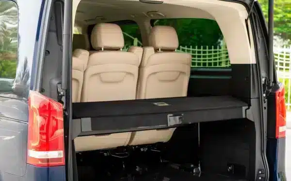 Rent Mercedes V250 (Blue), 2019 in Dubai - Image 3