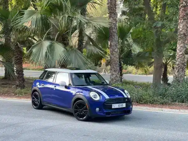Rent Mini Cooper (Blue), 2019 in Dubai - Image 5