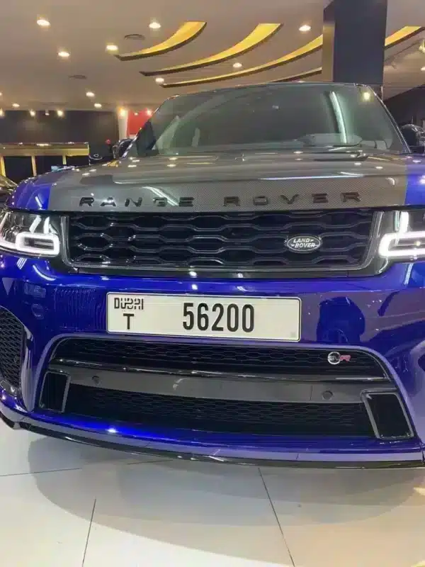 Rent Range Rover Sport SVR (Blue), 2021 in Dubai - Image 4