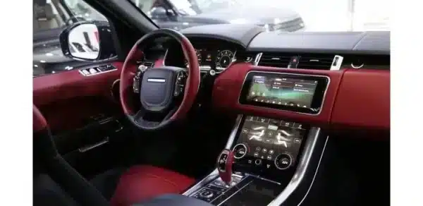 Rent Range Rover Sport SVR (Blue), 2021 in Dubai - Image 3