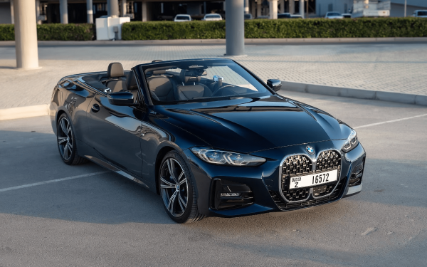 Rent BMW 430i (Dark Blue), 2022 in Dubai