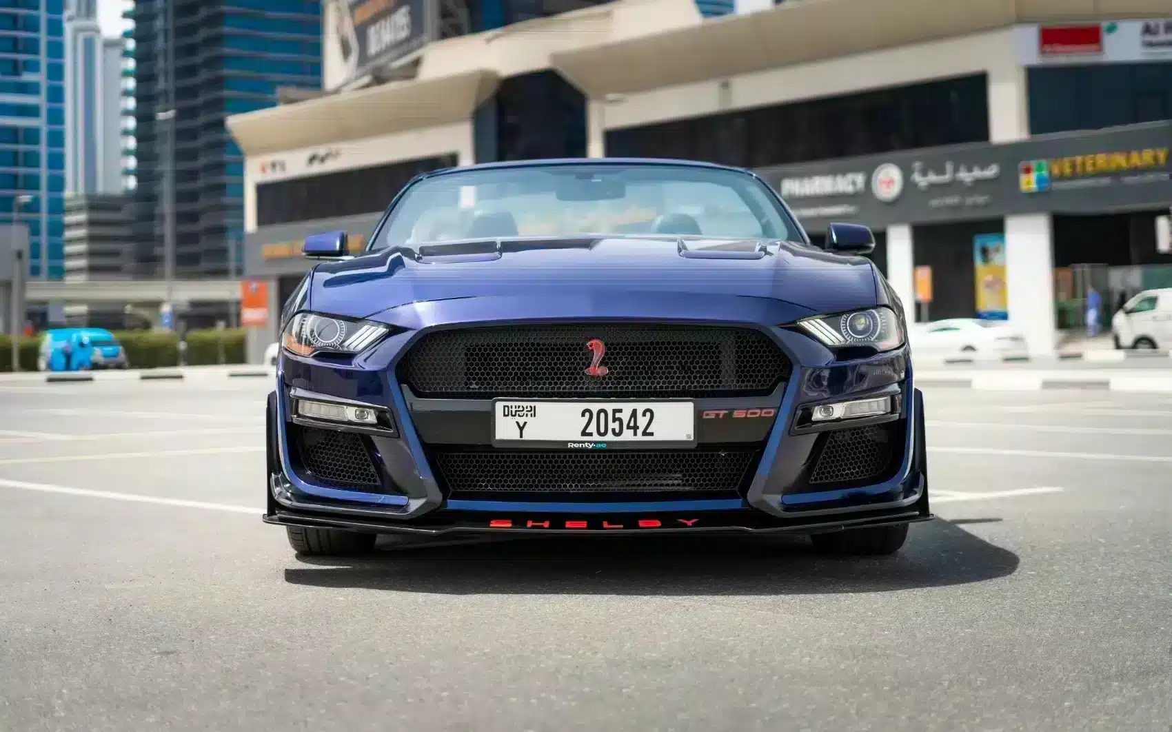 Rent Ford Mustang (Dark Blue), 2020 in Dubai - Turboplus