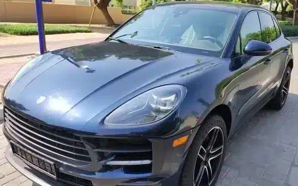Rent Porsche Macan (Dark Blue), 2021 in Dubai