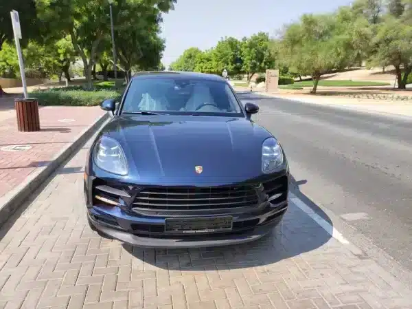 Rent Porsche Macan (Dark Blue), 2021 in Dubai - Image 8
