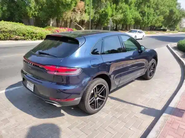Rent Porsche Macan (Dark Blue), 2021 in Dubai - Image 7