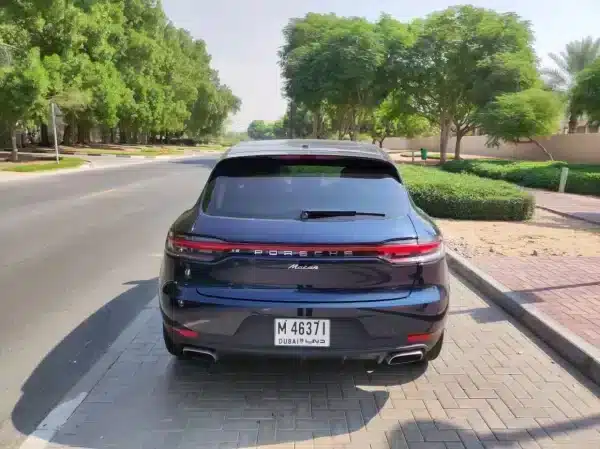 Rent Porsche Macan (Dark Blue), 2021 in Dubai - Image 6