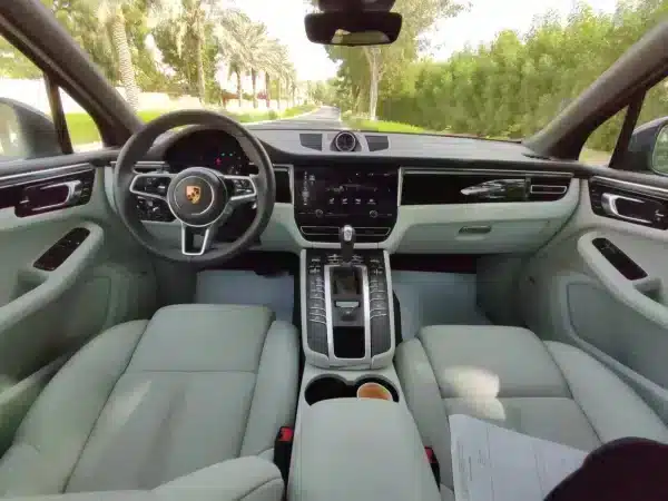 Rent Porsche Macan (Dark Blue), 2021 in Dubai - Image 5