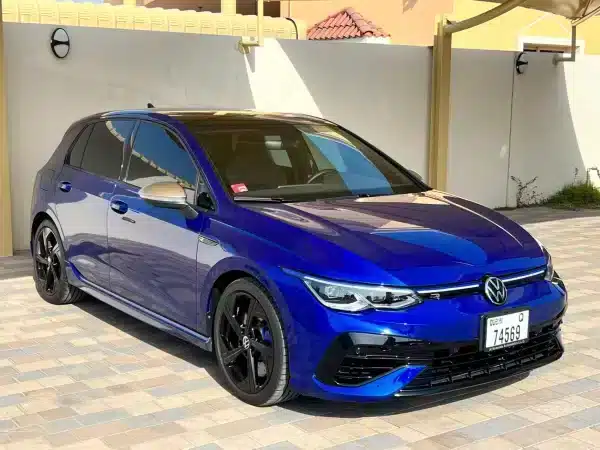 Rent Volkswagen Golf R (Dark Blue), 2023 in Dubai - Image 8