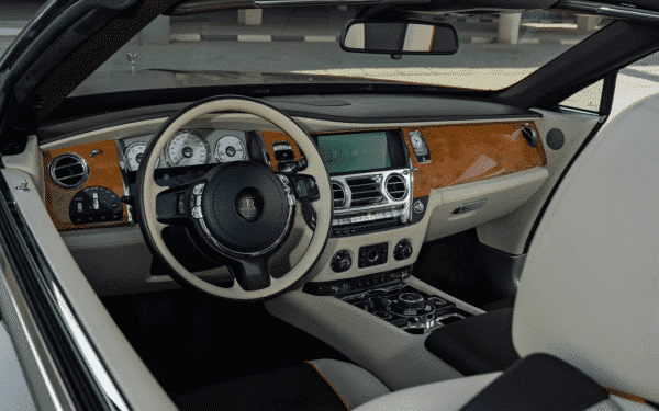 Rent Rolls Royce Dawn (Dark Brown), 2018 in Dubai - Image 6