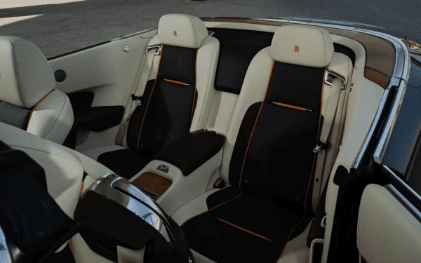 Rent Rolls Royce Dawn (Dark Brown), 2018 in Dubai - Image 7