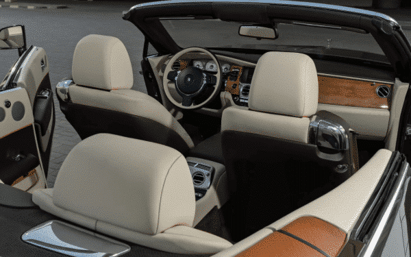 Rent Rolls Royce Dawn (Dark Brown), 2018 in Dubai - Image 5