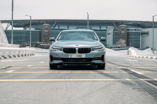 Rent BMW 520i (Dark Grey), 2021 in Dubai - Image 3