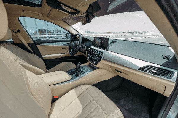 Rent BMW 520i (Dark Grey), 2021 in Dubai - Image 6
