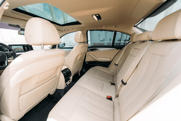 Rent BMW 520i (Dark Grey), 2021 in Dubai - Image 2
