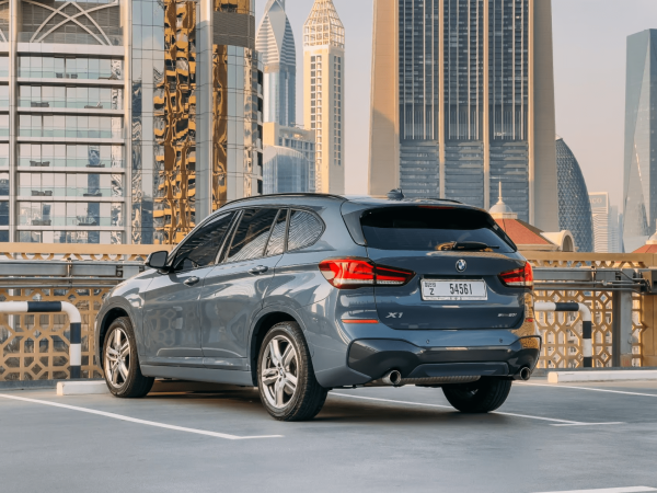 Rent BMW X1 (Dark Grey), 2021 in Dubai - Image 3