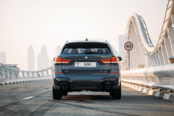 Rent BMW X1 (Dark Grey), 2021 in Dubai - Image 4