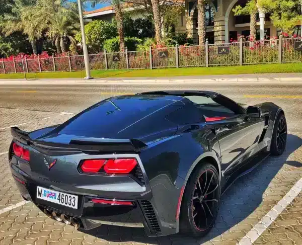 Rent Corvette Grandsport (Dark Grey), 2019 in Dubai - Image 6
