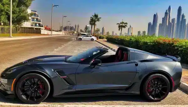 Rent Corvette Grandsport (Dark Grey), 2019 in Dubai - Image 5