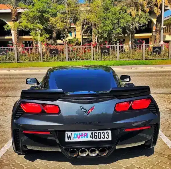 Rent Corvette Grandsport (Dark Grey), 2019 in Dubai - Image 4