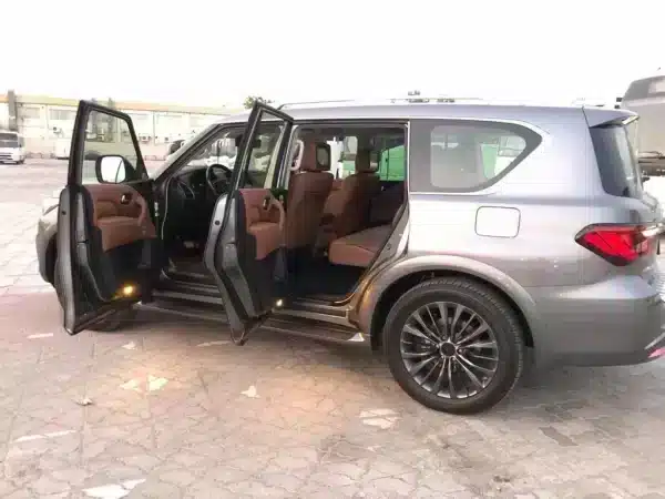 Rent Infiniti QX Series (Dark Grey), 2021 in Dubai - Image 8